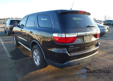 2012 Dodge Durango Sxt from USA, damaged, VIN 1C4RDJAGXCC196920